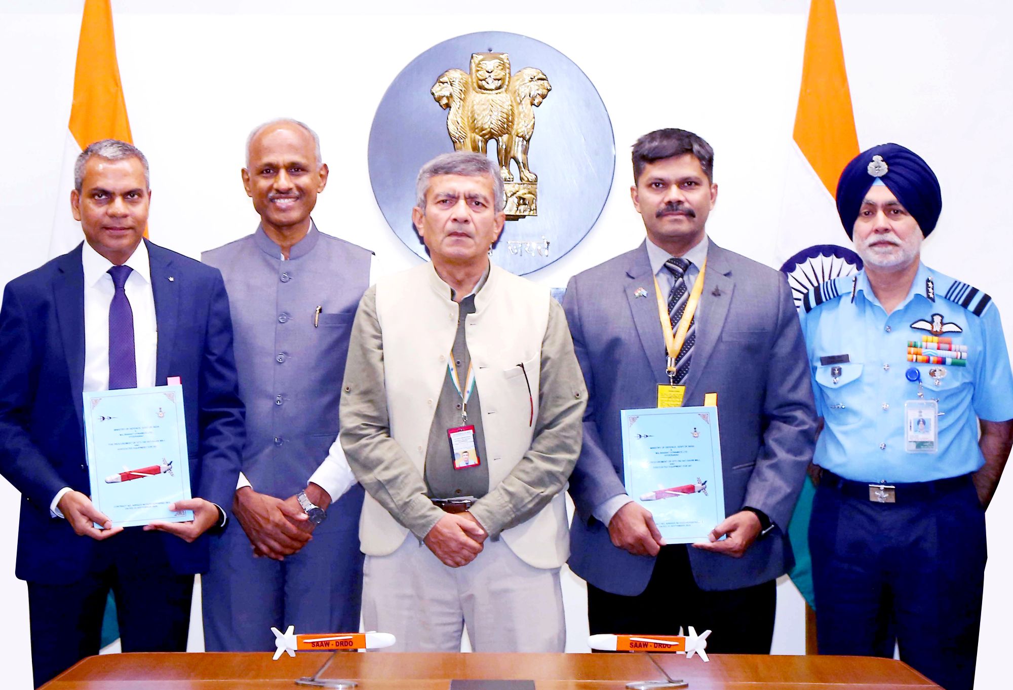 MoD Signs Rs 811 Cr Contract with BDL for 160 SAT-SAAW for the IAF